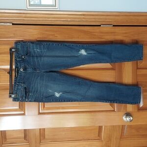 * Express Jeans Performance Stretch Low Rise Blue Legging, Size 12, Like New